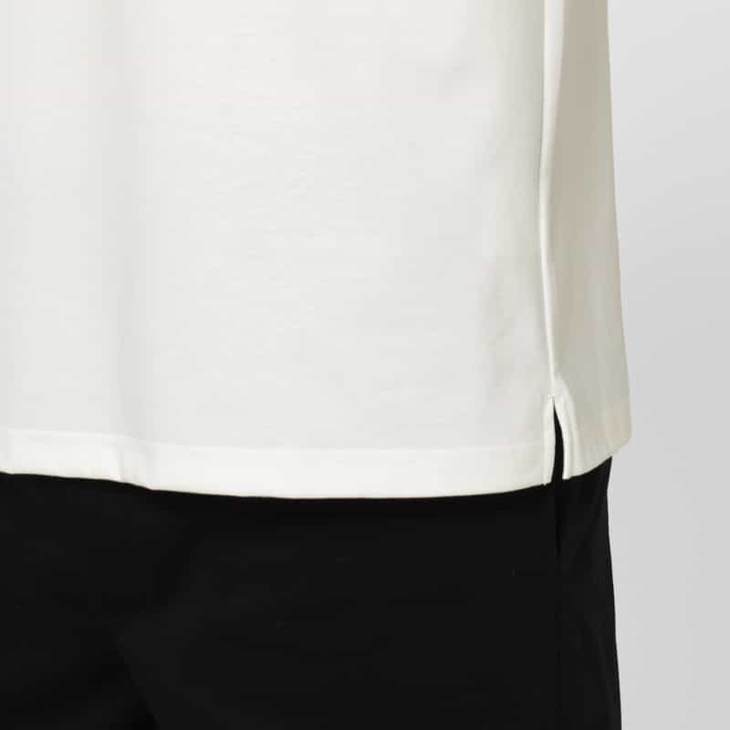 BARNEYS NEW YORK スキッパーポロシャツ WHITE