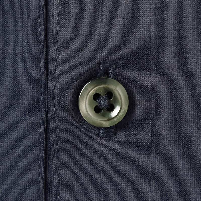 BARNEYS NEW YORK コットンポロシャツ NAVY