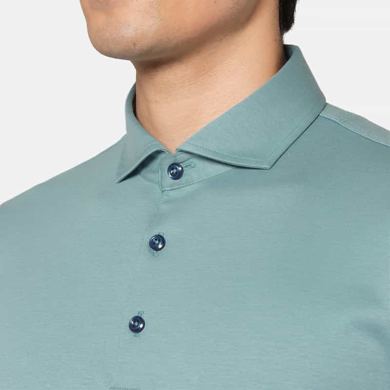 BARNEYS NEW YORK ポロシャツ TURQUOISE