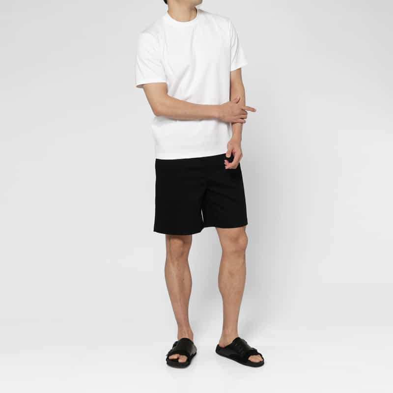 BARNEYS NEW YORK クルーネックTシャツ WHITE