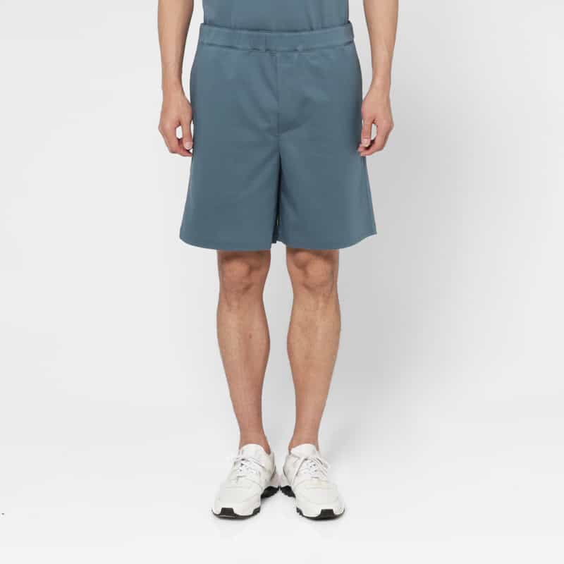 BARNEYS NEW YORK コットンショーツ BLUE