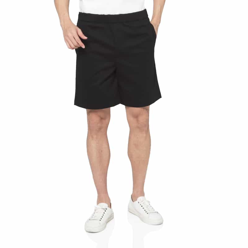 BARNEYS NEW YORK コットンショーツ BLACK