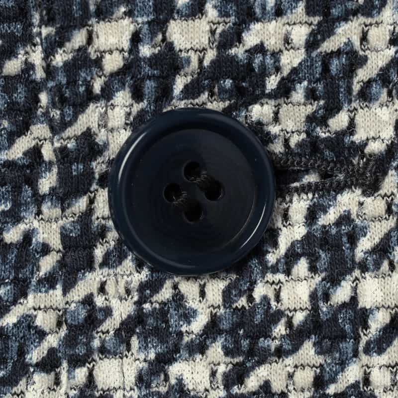 BARNEYS NEW YORK 千鳥格子柄テーラードジャケット BLUE