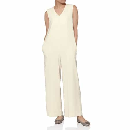 ウォッシャブル ジョーゼット素材オールインワン