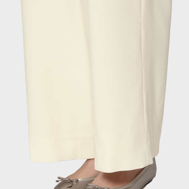 BARNEYS NEW YORK ウォッシャブル ジョーゼット素材オールインワン IVORY