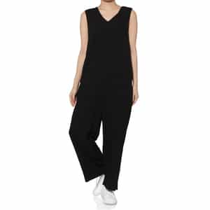 ウォッシャブル ジョーゼット素材オールインワン