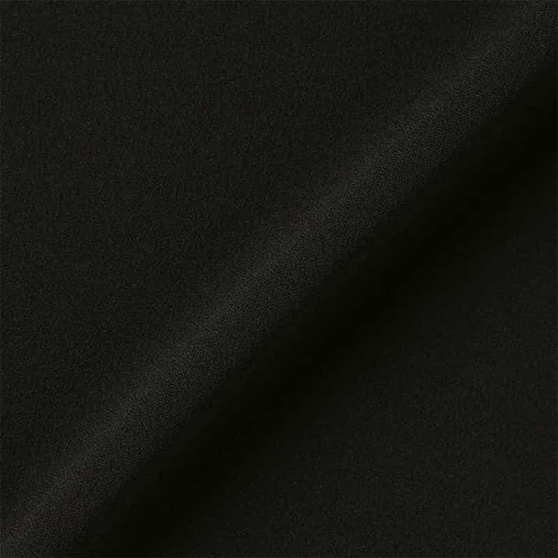 BARNEYS NEW YORK ウォッシャブル ジョーゼット素材オールインワン BLACK