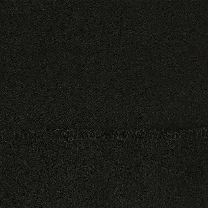 BARNEYS NEW YORK ウォッシャブル ジョーゼット素材オールインワン BLACK