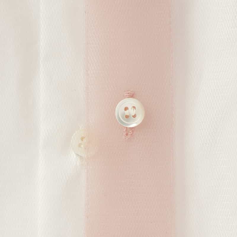 CHIKA KISADA CHIKA KISADA ＜チカ キサダ＞ チュールレイヤード キャット刺繍シャツ WHITE