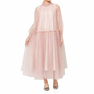 CHIKA KISADA ＜チカ キサダ＞ チュール チュニックドレス （インナードレス付）