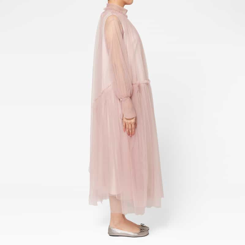 CHIKA KISADA CHIKA KISADA ＜チカ キサダ＞ チュール チュニックドレス （インナードレス付） PINK