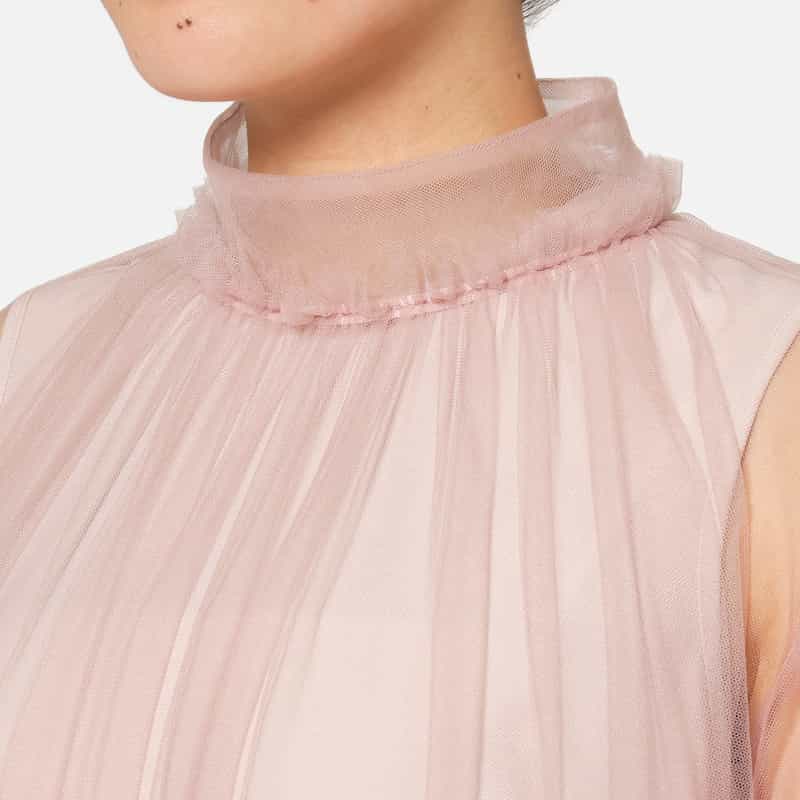 CHIKA KISADA CHIKA KISADA ＜チカ キサダ＞ チュール チュニックドレス （インナードレス付） PINK