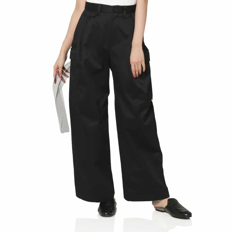 CHIKA KISADA ＜チカ キサダ＞ チュール付きカーゴパンツ