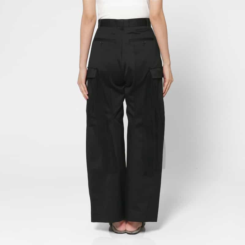 CHIKA KISADA CHIKA KISADA ＜チカ キサダ＞ チュール付きカーゴパンツ BLACK