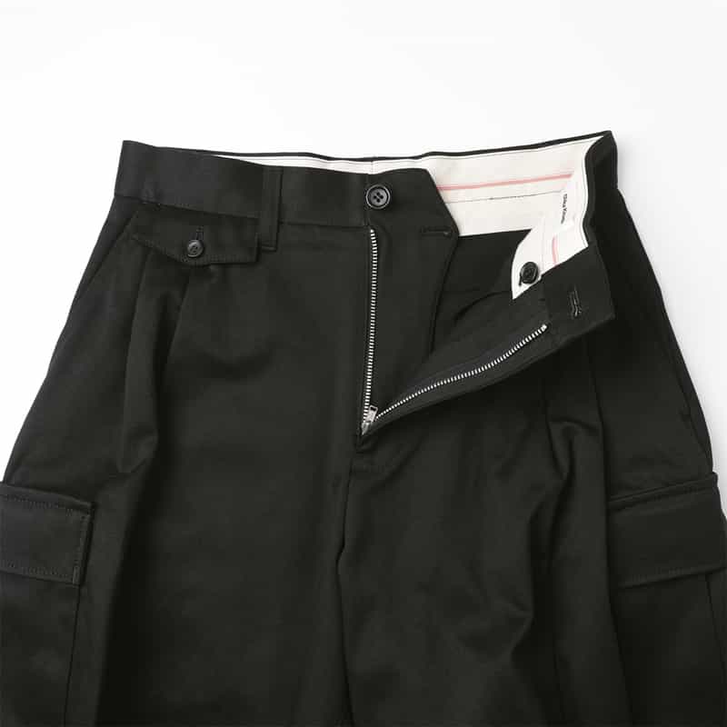 CHIKA KISADA CHIKA KISADA ＜チカ キサダ＞ チュール付きカーゴパンツ BLACK