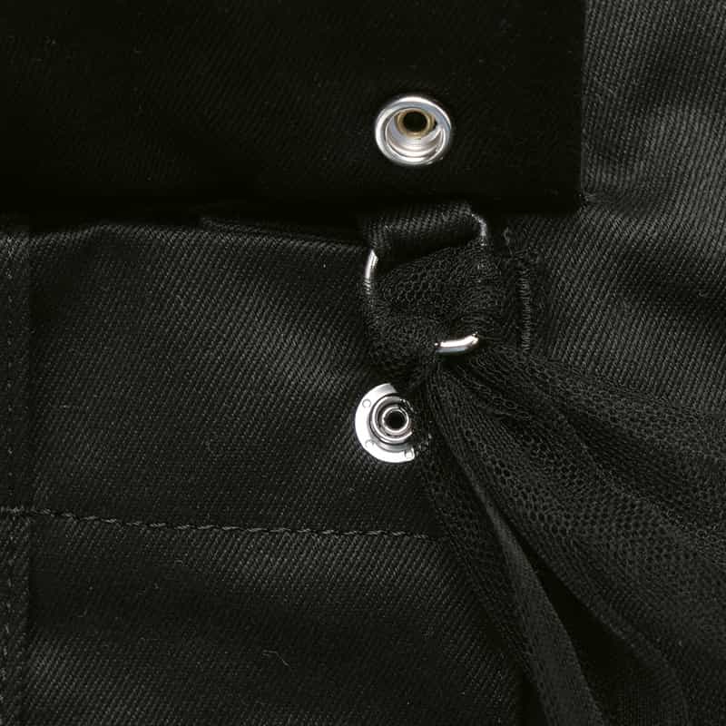 CHIKA KISADA CHIKA KISADA ＜チカ キサダ＞ チュール付きカーゴパンツ BLACK