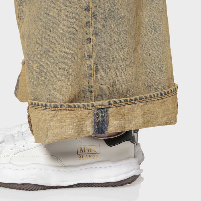 CHIKA KISADA CHIKA KISADA ＜チカ キサダ＞ ワイドデニムパンツ BEIGE