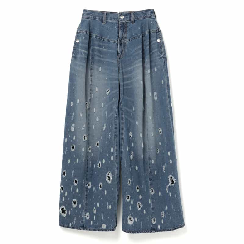 CHIKA KISADA＜チカ キサダ＞ワイドデニムパンツ