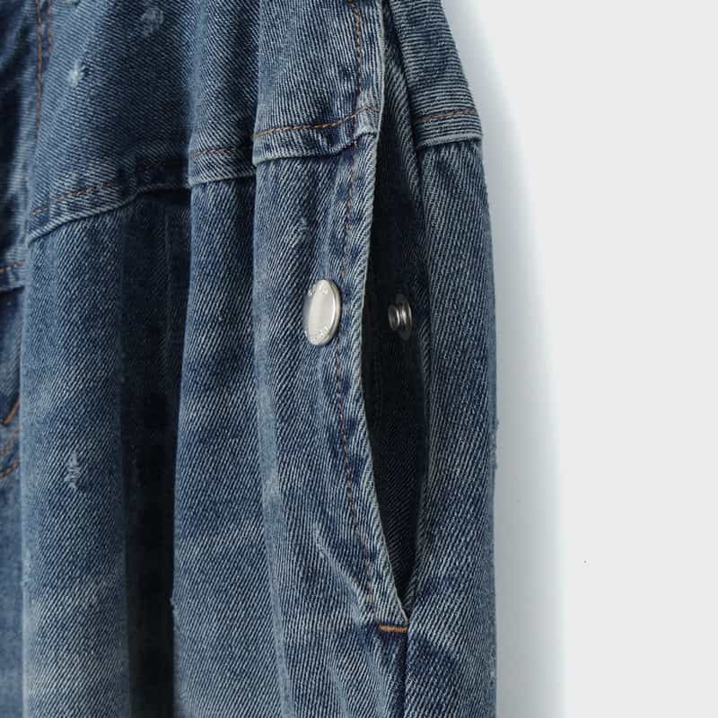 CHIKA KISADA CHIKA KISADA＜チカ キサダ＞ワイドデニムパンツ BLUE