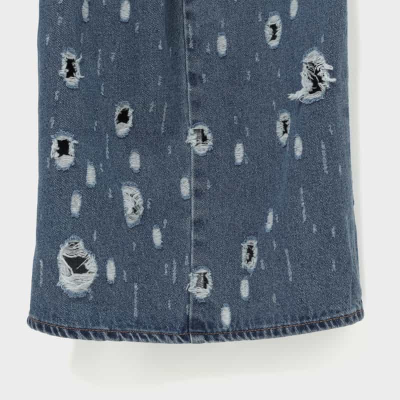 CHIKA KISADA CHIKA KISADA＜チカ キサダ＞ワイドデニムパンツ BLUE