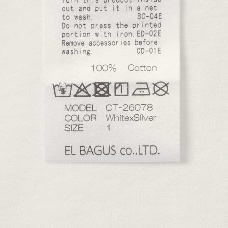 CHIKA KISADA CHIKA KISADA＜チカ キサダ＞ グラフィックTシャツ WHITE