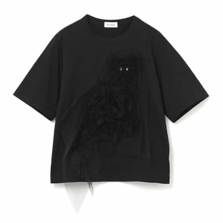 CHIKA KISADA＜チカ キサダ＞ バーニーズ　ニューヨーク限定 チュール付きTシャツ
