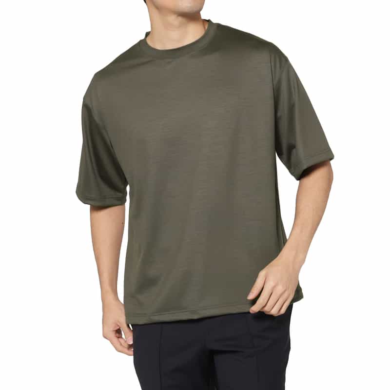 クルーネックカットソー（REDA社製ウール使用）