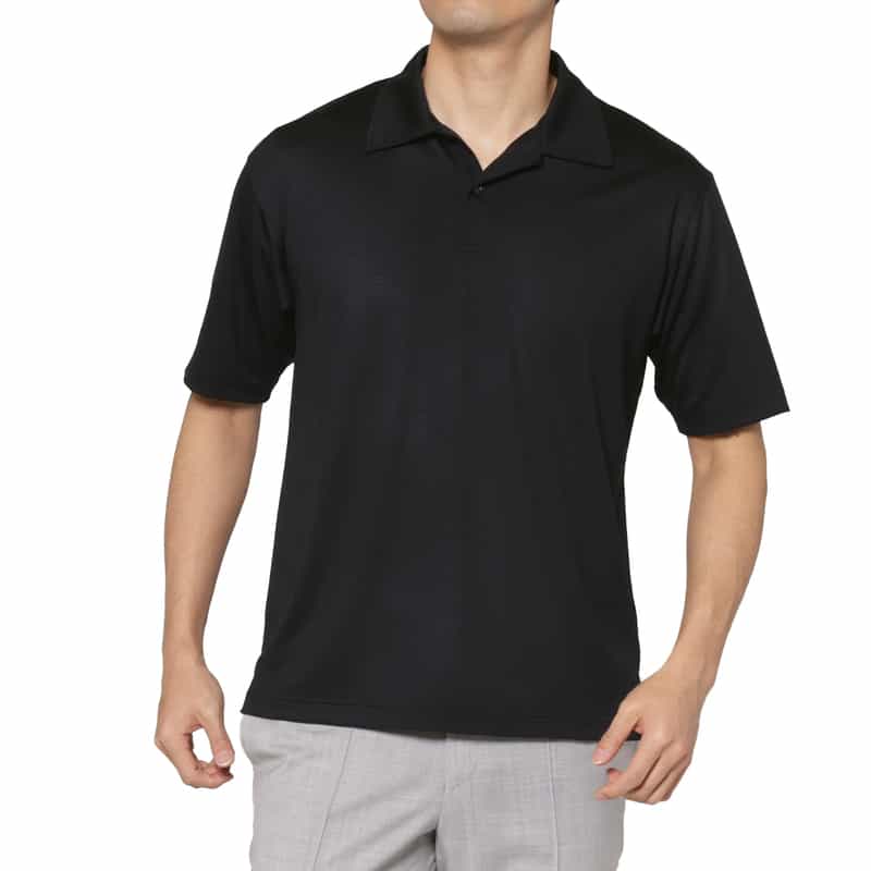 BARNEYS NEW YORK ポロシャツ（REDA社製ウール使用） NAVY