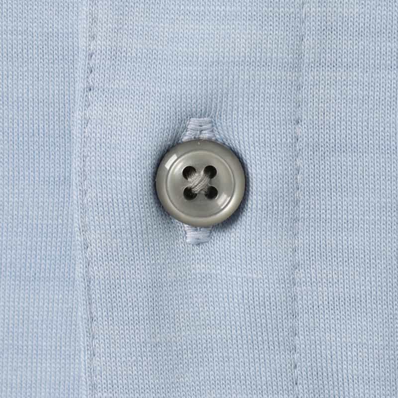 BARNEYS NEW YORK ポロシャツ（REDA社製ウール使用） LIGHT BLUE