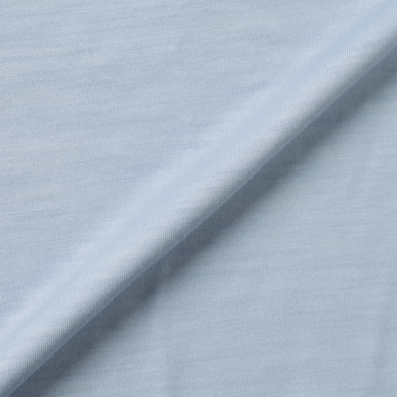 BARNEYS NEW YORK ポロシャツ（REDA社製ウール使用） LIGHT BLUE