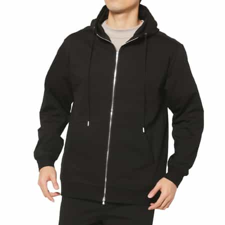 セットアップ ジップアップパーカー