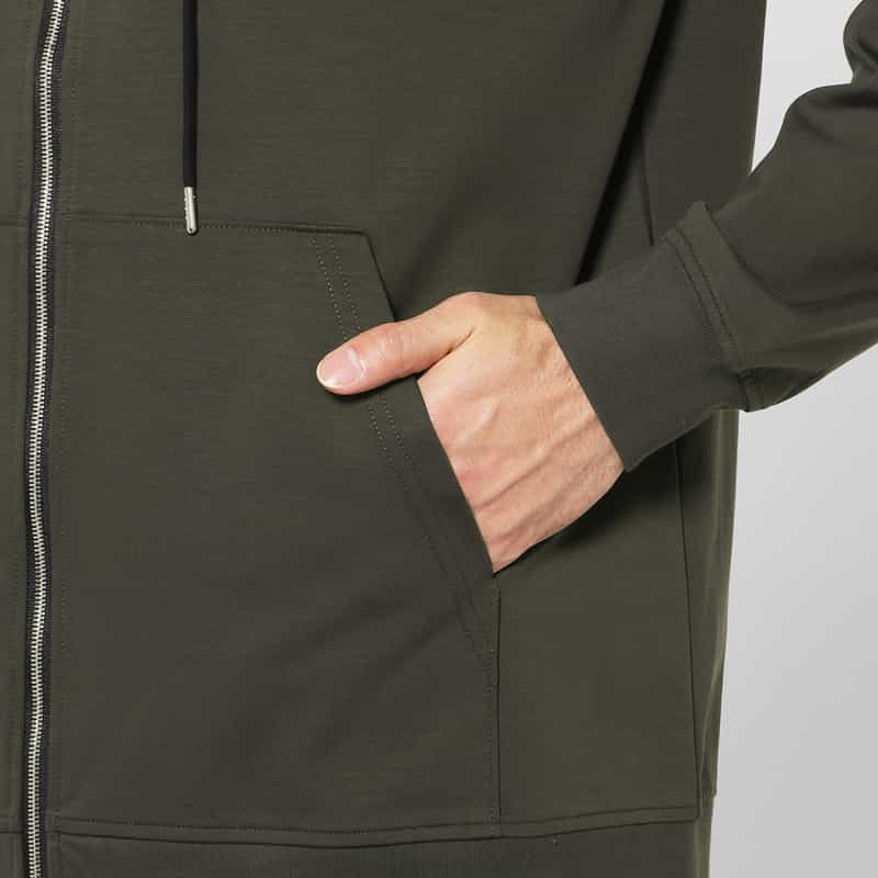 BARNEYS NEW YORK セットアップ ジップアップパーカー GRAY