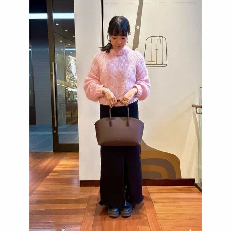 SARTU SARTU ＜サルトゥ＞ ボストンバッグ “KIE“ （L） DARK BROWN