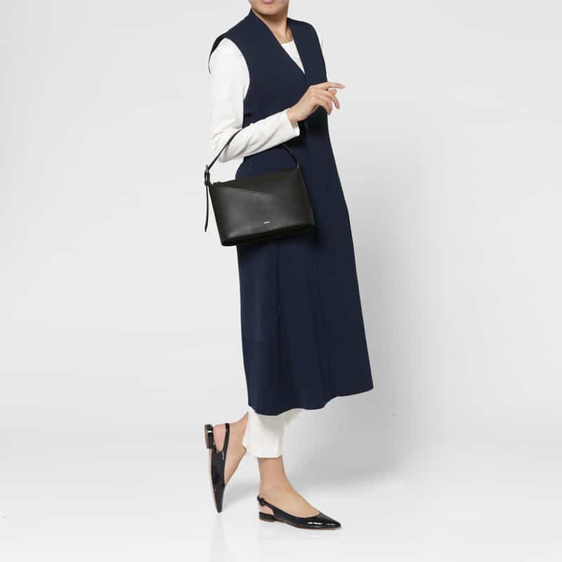 SARTU SARTU ＜サルトゥ＞ ショルダーバッグ “NOV“ BLACK