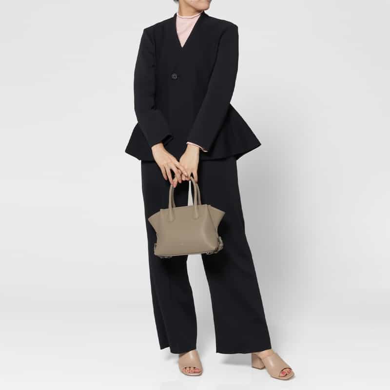 SARTU SARTU ＜サルトゥ＞ ミニトートバッグ “TYE“ TAUPE