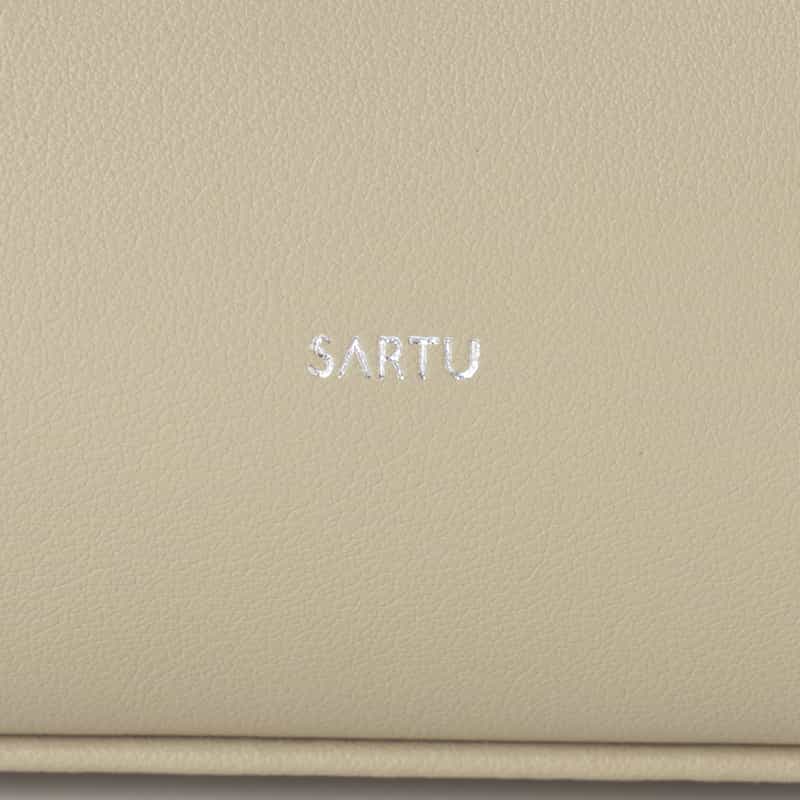 SARTU SARTU ＜サルトゥ＞ ミニトートバッグ “TYE“ TAUPE
