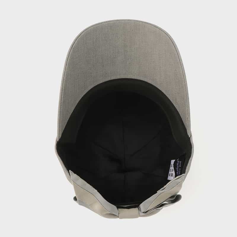 ATHENA NEW YORK ATHENA NEW YORK＜アシーナ ニューヨーク＞リボン付きデニムキャップ "BECKEY" LIGHT GRAY