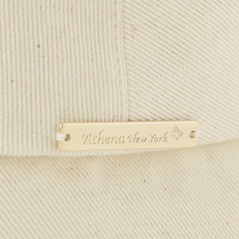 ATHENA NEW YORK ATHENA NEW YORK ＜アシーナ ニューヨーク＞ レース付きハット "LIZIE" IVORY