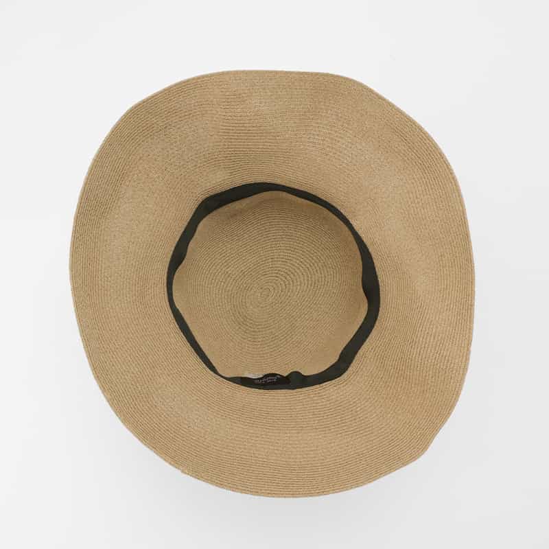 ATHENA NEW YORK ATHENA NEW YORK＜アシーナ ニューヨーク＞ リボン付きハット "RISAKO" LIGHT GRAY