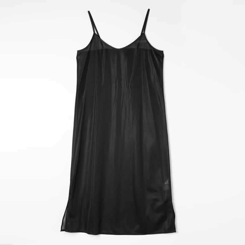 CORCOVADO CORCOVADO＜コルコバード＞ ボウタイ付きドレス NAVY