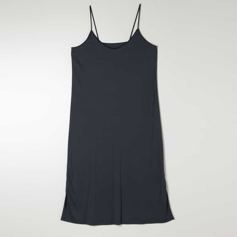 CORCOVADO CORCOVADO＜コルコバード＞ フラワー柄ボウタイ付きドレス BLUE