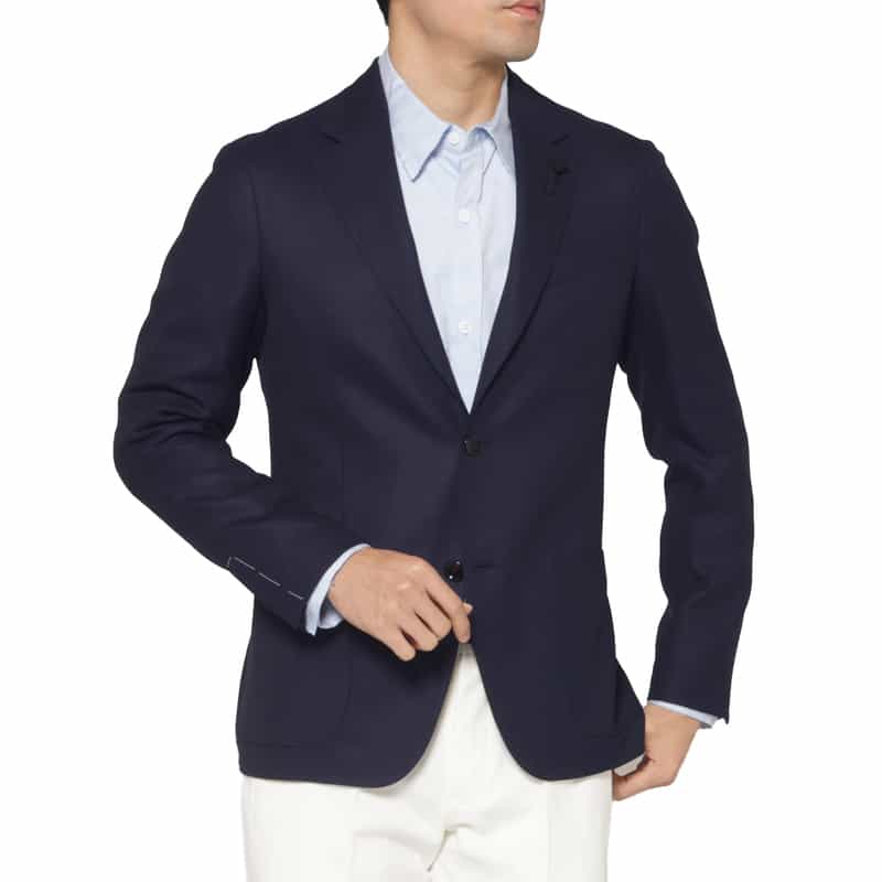LARDINI LARDINI＜ラルディーニ＞ テーラードジャケット NAVY