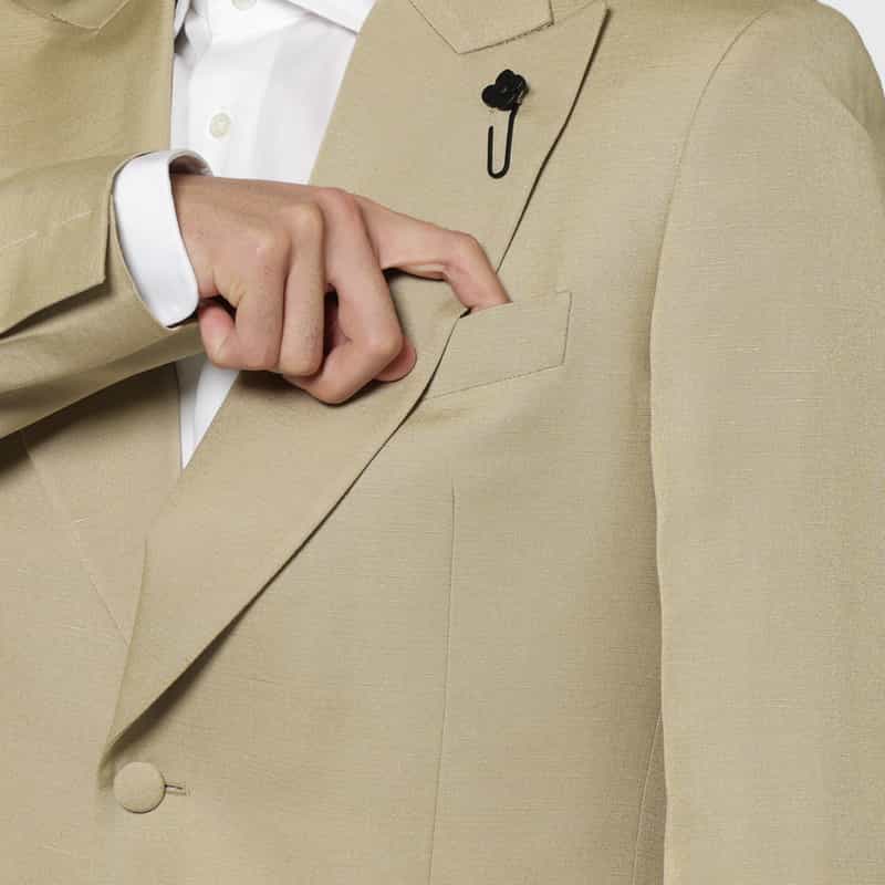 LARDINI LARDINI＜ラルディーニ＞ テーラードジャケット BEIGE