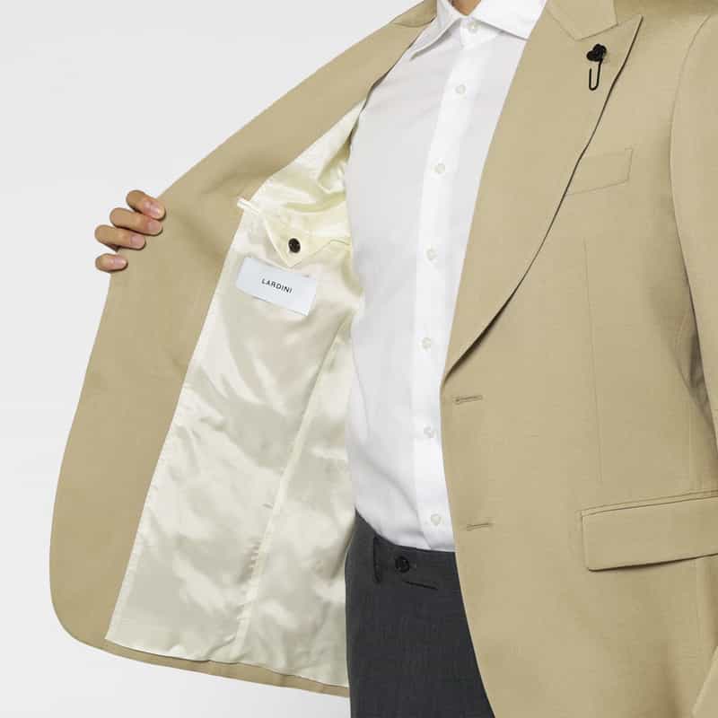 LARDINI LARDINI＜ラルディーニ＞ テーラードジャケット BEIGE