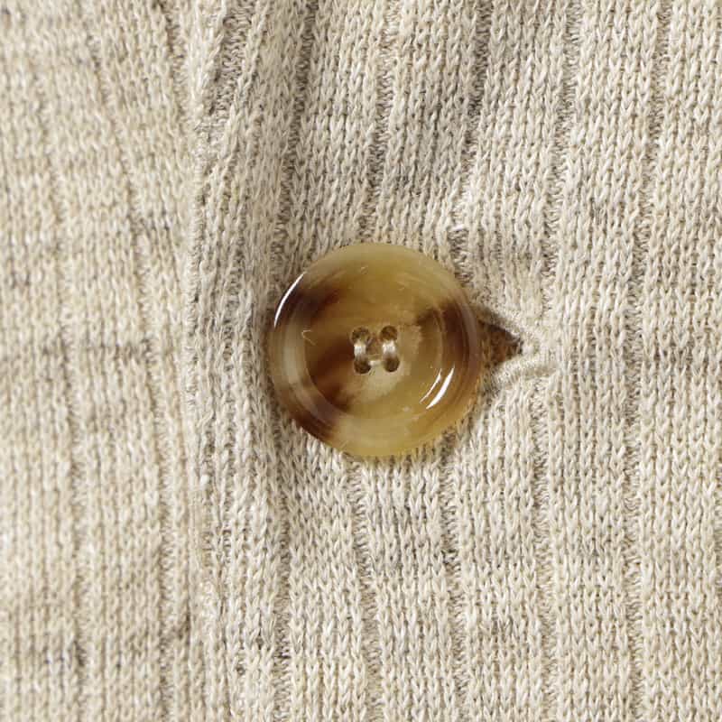 LARDINI LARDINI＜ラルディーニ＞ コットンリネン素材ニットジャケット BEIGE