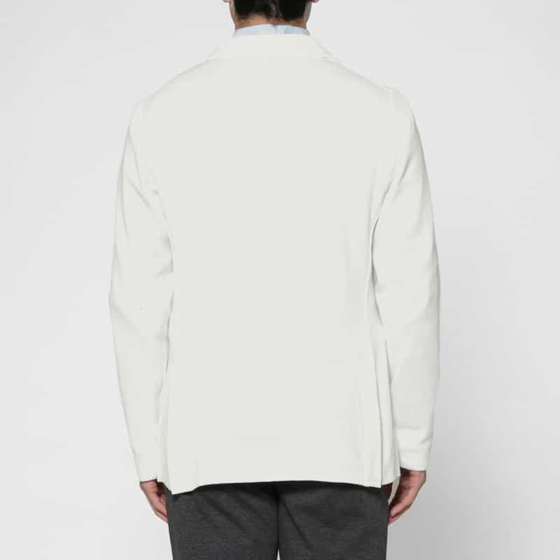 LARDINI LARDINI＜ラルディーニ＞ コットンニットジャケット WHITE