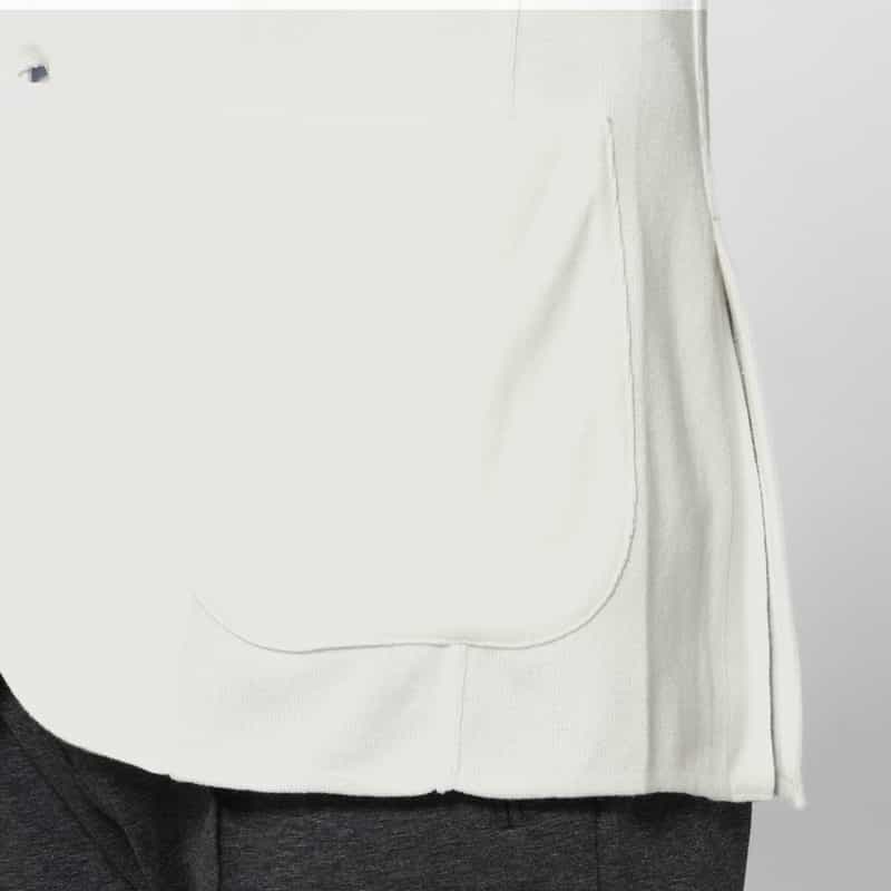 LARDINI LARDINI＜ラルディーニ＞ コットンニットジャケット WHITE
