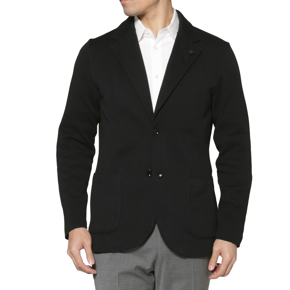 LARDINI＜ラルディーニ＞ コットンニットジャケット