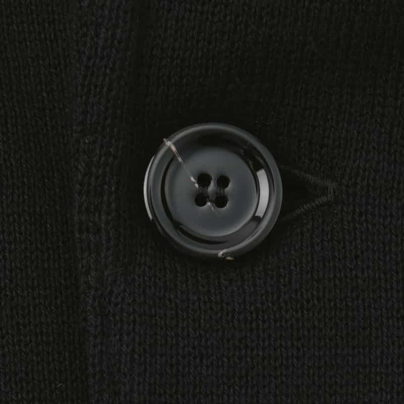 LARDINI LARDINI＜ラルディーニ＞ コットンニットジャケット BLACK