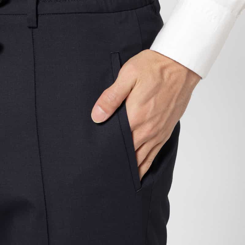 LARDINI LARDINI＜ラルディーニ＞ セットアップ ジャージーパンツ NAVY